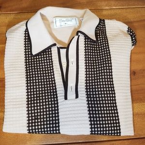 Vintage long sleeve polo